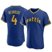 Men's Authentic Royal Harold Reynolds Seattle Mariners 2023 City Connect Jersey