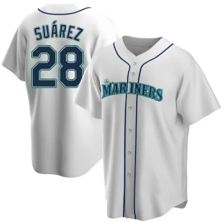 Men's Eugenio Suarez Seattle Mariners Royal 2023 City Connect Name & Number  T-Shirt