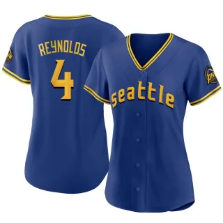 Women's Authentic Royal Harold Reynolds Seattle Mariners 2023 City Connect Jersey